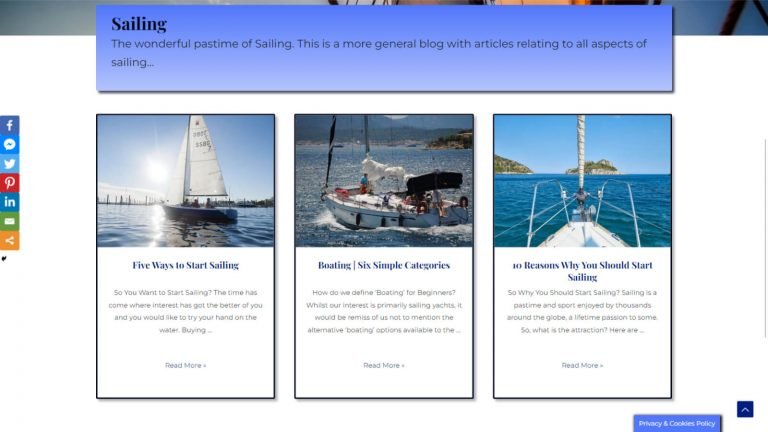 NickyNoo Sailing - Posts
