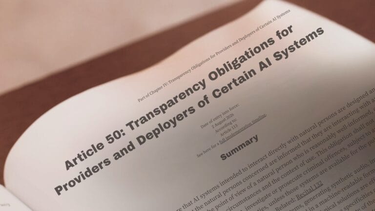 Example of AI Disclosure Policy Document