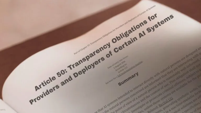 Example of AI Disclosure Policy Document