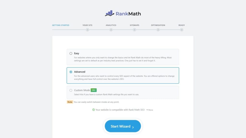 Rank Math Wizard