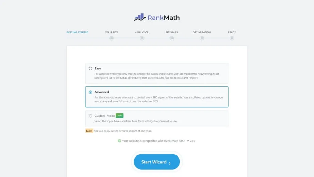 Rank Math Wizard